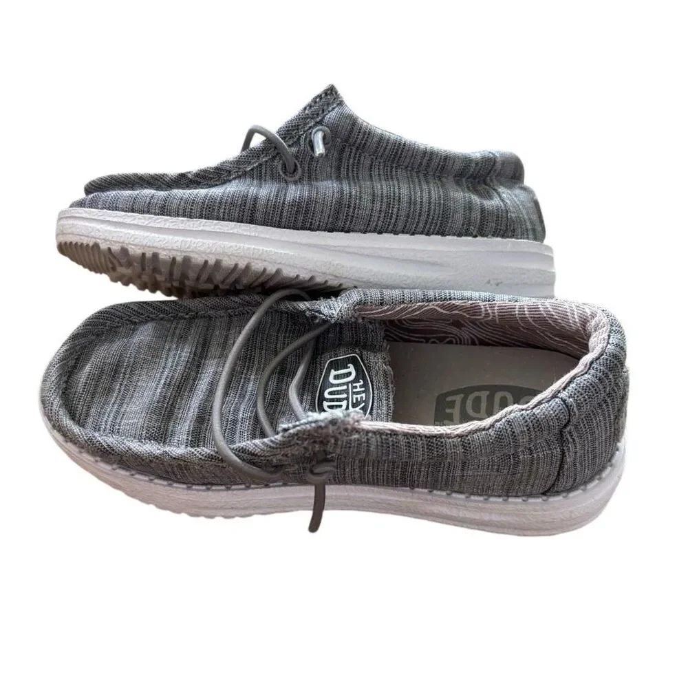 Hey Dude Wally Toddler Linen Size K9 Kids Shoes